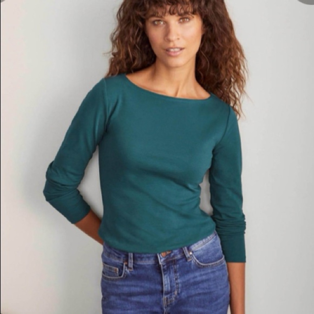 NWT Boden essential boatneck XL